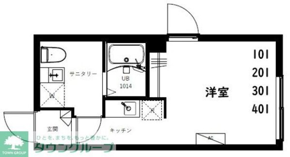 Novel Court 西新井の物件間取画像